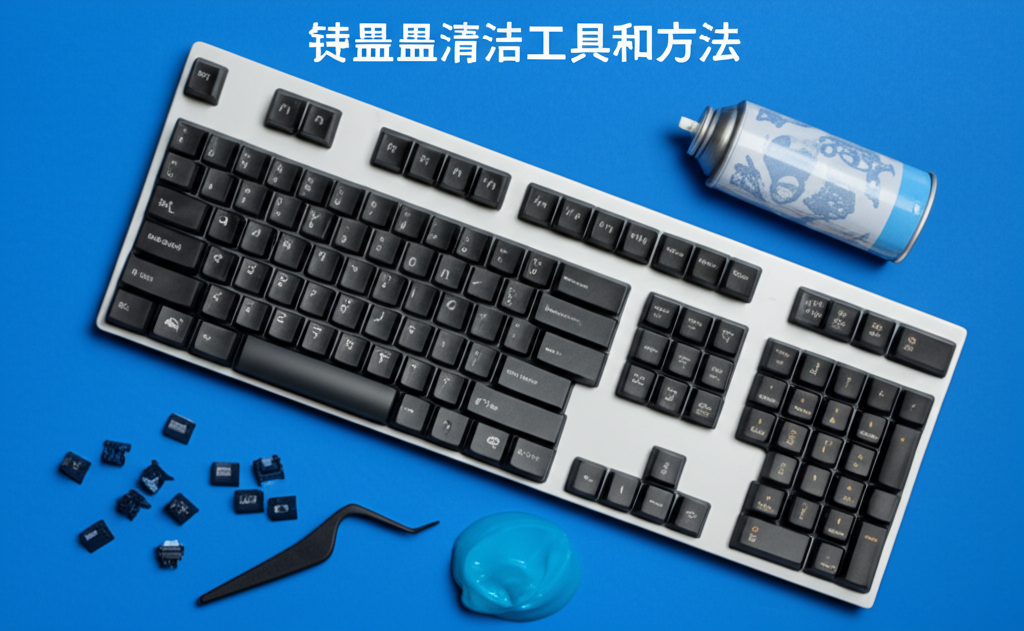 键盘清洁示例